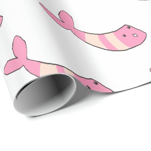 Die Garnele Geschenkpapier (Rolleneckpunkt)