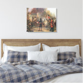 Die Garnison des Dorfes hatte endlich Surrendere Leinwanddruck (Insitu (Schlafzimmer))