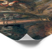 Die Garnison des Dorfes hatte endlich Surrendere Poster (Ecke)