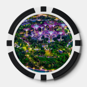 Die Gärten an der Bucht Pokerchips