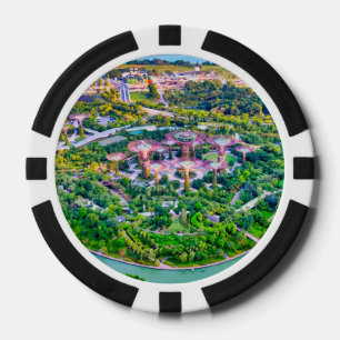 Die Gärten an der Bucht Pokerchips