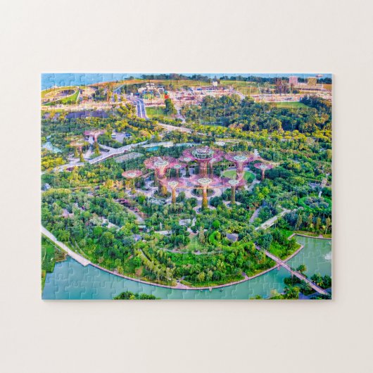 Die Gärten an der Bucht Puzzle (Horizontal)