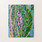 Die Gärten an der Bucht Puzzle (Vertikal)