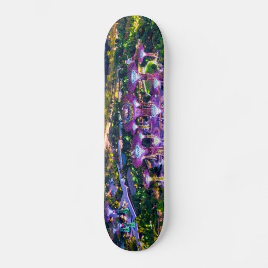 Die Gärten an der Bucht Skateboard (Vorderseite)