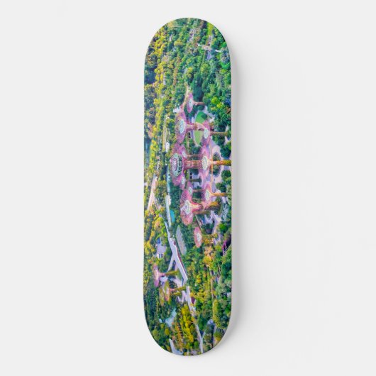 Die Gärten an der Bucht Skateboard (Vorderseite)