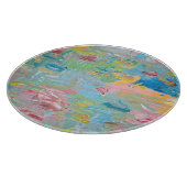 Die Garten-der-Lüste-Uhr Schneidebrett (Ecke)