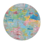 Die Garten-der-Lüste-Uhr Schneidebrett (Vorderseite)