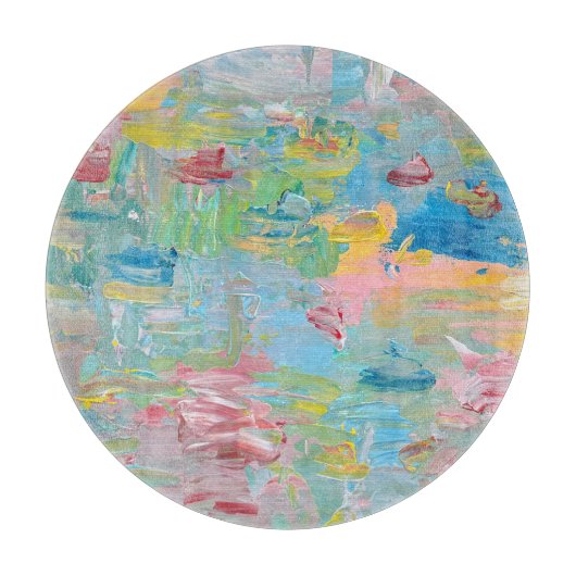 Die Garten-der-Lüste-Uhr Schneidebrett (Vorderseite)