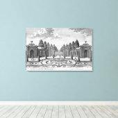 Die Gärten des Grafen Althan, Wien, von 'Vorstel Leinwanddruck (Insitu (Holzboden))