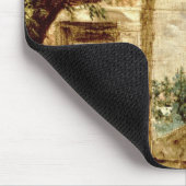 Die Gärten des Landhauses Medici in Rom Mousepad (Ecke)