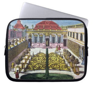 Die Gärten des Mirabellen-Parks, Salzburg, Austr Laptopschutzhülle