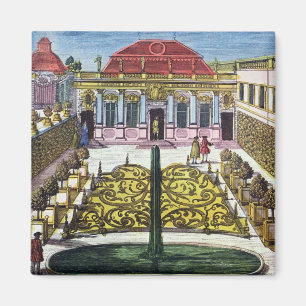 Die Gärten des Mirabellen-Parks, Salzburg, Austr Magnet