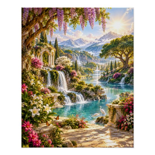Die Gärten des Paradieses Poster (Vorderseite)