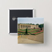 Die Garten-Fassade des großartigen Trianon, 1687 Button (Vorne & Hinten)