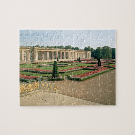 Die Garten-Fassade des großartigen Trianon, 1687 Puzzle (Horizontal)