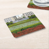 Die Gärten in Brüssel, Belgien Untersetzer (angewinkelt)