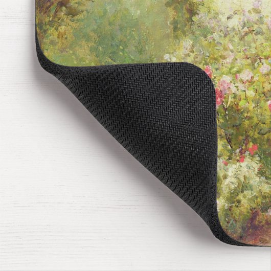 Die Garten-Schritte Mousepad (Ecke)