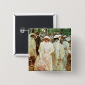 Die Gärten von Paris Button (Vorne & Hinten)