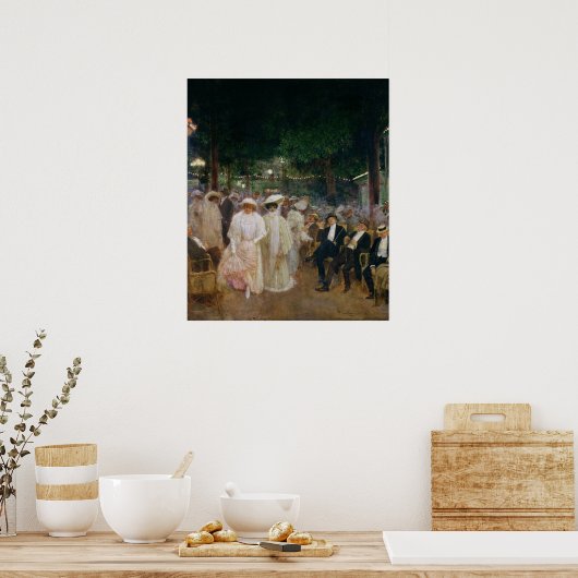 Die Gärten von Paris oder die Schönheiten der Poster (Küche)