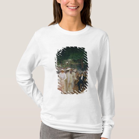 Die Gärten von Paris oder die Schönheiten von T-Shirt (Vorderseite)