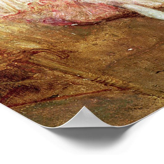 Die Gärten von Paris Poster (Ecke)