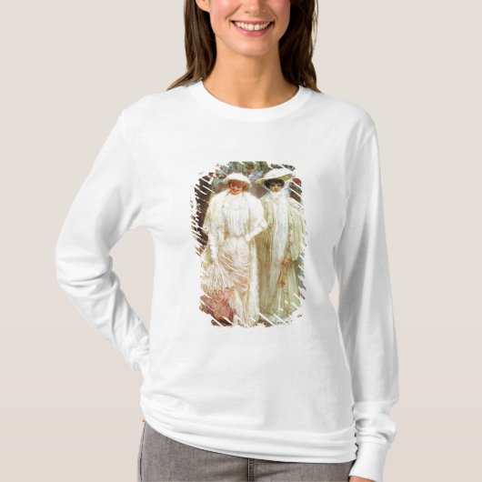 Die Gärten von Paris T-Shirt (Vorderseite)