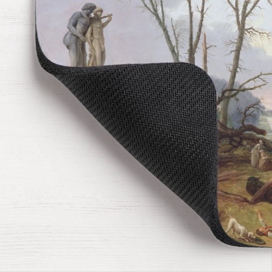 Die Gärten von Versailles Mousepad (Ecke)