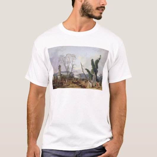 Die Gärten von Versailles T-Shirt (Vorderseite)