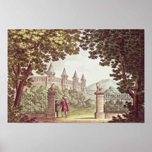Die Gärten von Windsor Castle Poster (Vorne)