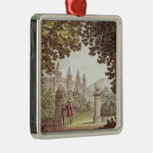 Die Gärten von Windsor Schloss Silbernes Ornament (Rechts)