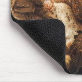 Die Gartenbank Mousepad (Ecke)