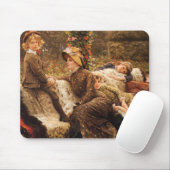 Die Gartenbank Mousepad (Mit Mouse)