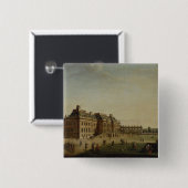 Die Gartenfront des Stadtschlosses, 1773 Button (Vorne & Hinten)