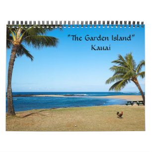 Die Garteninsel Kauai Kalender