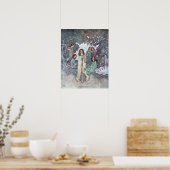 Die Gartenmühle von Edmund Dulac Poster (Küche)