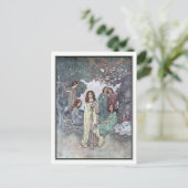 Die Gartenmühle von Edmund Dulac Postkarte (Stehend Vorderseite)