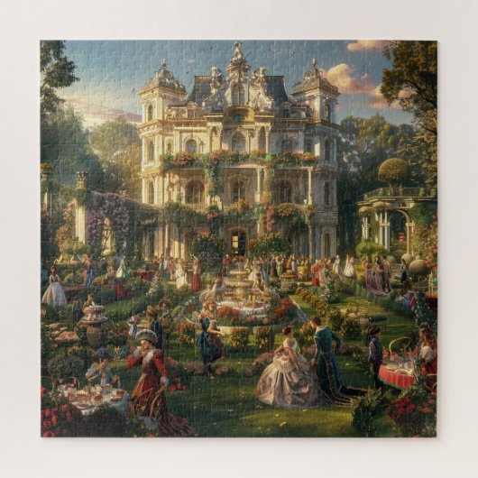 Die Gartenparty Puzzle (Vertikal)