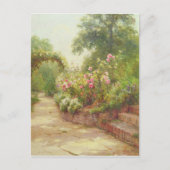 Die Gartentreppen Postkarte (Vorderseite)