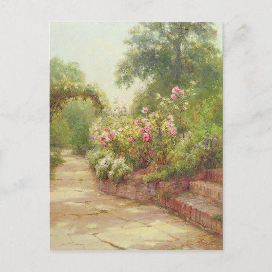 Die Gartentreppen Postkarte (Vorderseite)