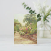 Die Gartentreppen Postkarte (Stehend Vorderseite)