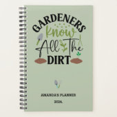 Die Gärtner kennen alle Personalisierten Schrecken Planer (Vorderseite)