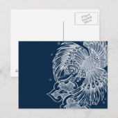 Die Garuda Postkarte (Vorne/Hinten)