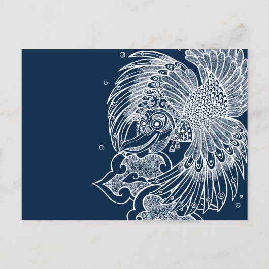 Die Garuda Postkarte (Vorderseite)