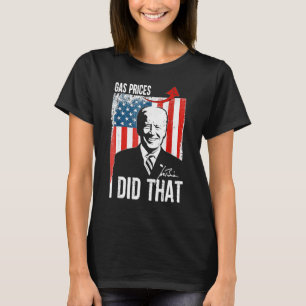 Die Gaspreise - ich tat das T-Shirt