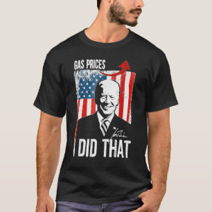 Die Gaspreise - ich tat das T-Shirt