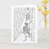 Die Gasse  Karte (Gelbe Blume)