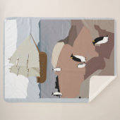 Die Gäste kamen an Sherpadecke (Vorderseite (Horizontal))