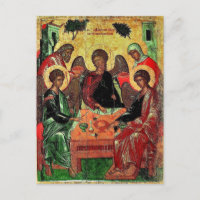 Die Gastfreundschaft des Christlichen Ikons Abraha