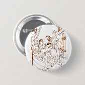 Die Gastfreundschaft von St. Julian, dem Gastgeber Button (Vorne & Hinten)