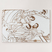 Die Gastfreundschaft von St. Julian, dem Gastgeber Puzzle (Horizontal)